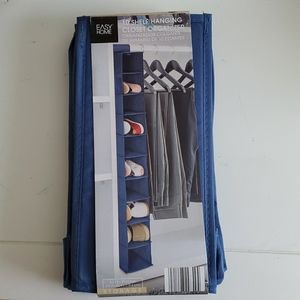 Closet shelf organizer.